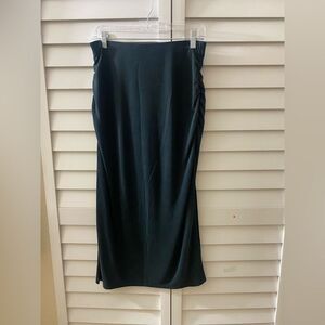 Black Old Navy Ruched Skirt